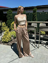 Штаны Arina 8082 beige - делук