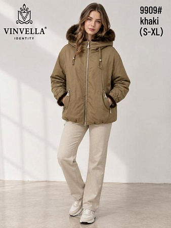 Куртка Immei 9909 beige - делук