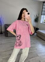 Футболка S.Style 71 pink - делук