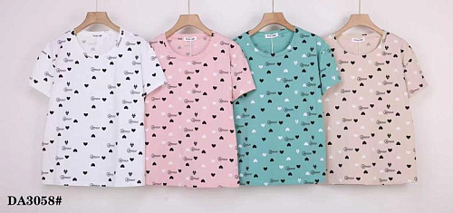 Футболка Tran DA3058 mix - делук