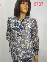 Рубашка Lida 8787 blue - делук