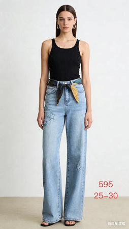 Джинсы Newjeans 595 l.blue - делук