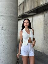 Топ Little Secret 0777 white - делук