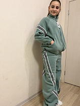 Костюм Спорт Moda School M418 green - делук