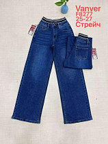 Джинсы Vanver F8277 navy - делук