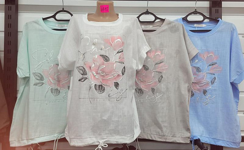 Футболка Style Nadezhda 7815 white - делук