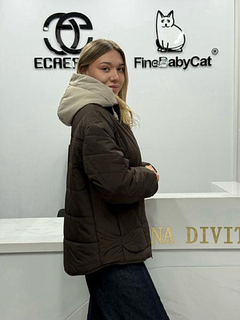 Куртка Orange Chinese 6659 chocolate - делук