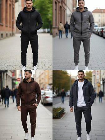 Костюм Спорт Delviago DL726 graphit - делук