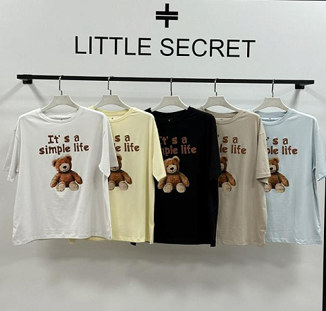 Футболка Little Secret 500550 white - делук