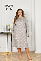 Ночнушка Romeo Life 70007 grey - делук