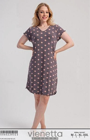 Ночнушка Trikotag T475 grey - делук