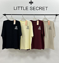 Футболка Little Secret 500457 beige - делук