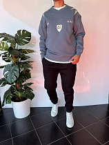 Свитер Three Black 2348 grey Свитер Three Black 2348 grey - делук