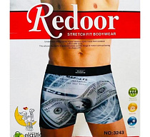 Трусы Redoor 3243 black - делук
