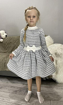 Платье Kosmy 547-1 grey - делук