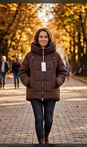 Куртка Orange Chinese 805 brown - делук
