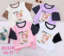 Футболка Фунтик 8532 white-black - делук