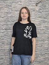 Футболка Newe NW340 black - делук