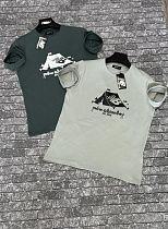 Футболка F.T.H F107 beige - делук