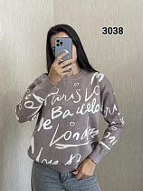 Свитер Fsn 3038-1 grey - делук
