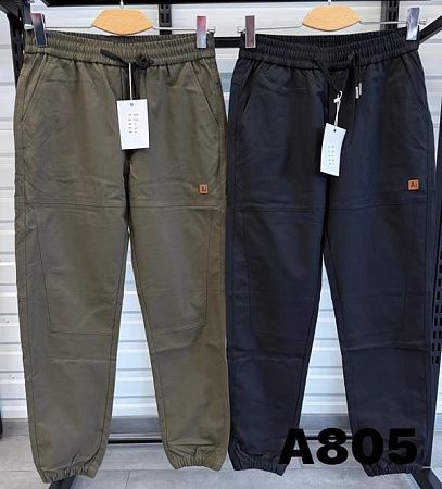Штаны Liopt A805 black - делук