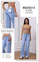 Джинсы Jeans Club BQ3263-5 l.blue - делук