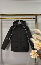Куртка Delfinka 6011 black - делук