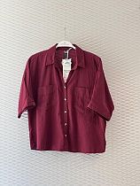 Рубашка New Season 8564 wine - делук