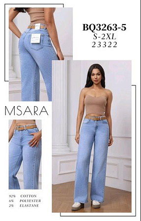 Джинсы Jeans Club BQ3263-5 l.blue - делук