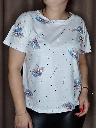 Футболка Kosta KS568 white - делук