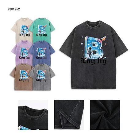 Футболка Ale-Ate 23012-2 beige - делук