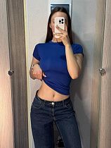 Футболка Arina 5148 navy - делук