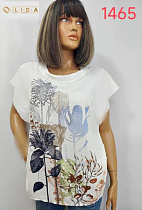 Футболка Lida 1465 white - делук