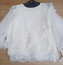 Блузка Emir Kids 38 white - делук