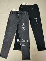 Джинсы Immei 971-1 black - делук