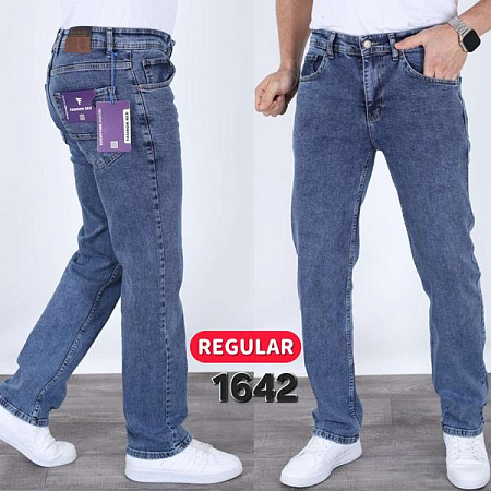 Джинсы God Baron 1642 blue - делук