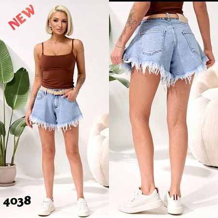 Шорты Beki 4038 l.blue - делук