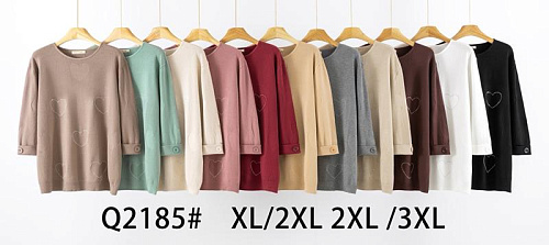 Свитер Anne-Kiss Me Q2185 mix - делук