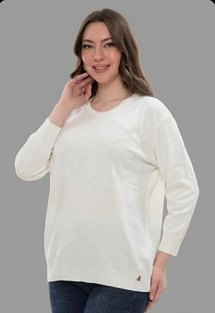 Свитер Julia JL1167 white - делук
