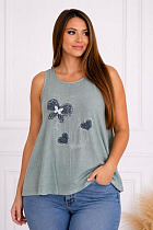 Майка Elena&Vika 26039 mint - делук