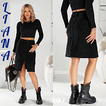 Юбка Beki 308-1 black - делук