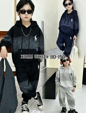 Костюм Спорт Farbique UK112 grey - делук