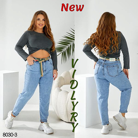 Джинсы Vidlyry 8030-3 l.blue - делук