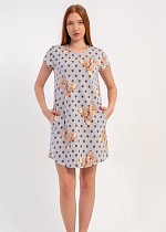 Ночнушка Trikotag T58 l.grey - делук