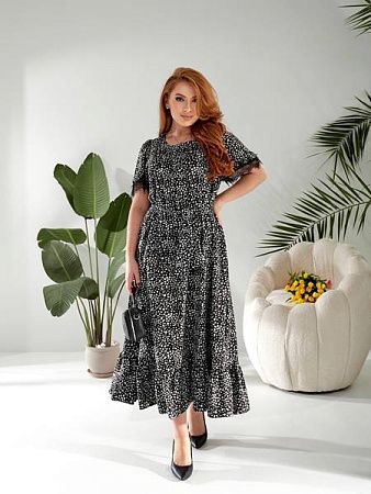 Платье Latoria 670-1 black - делук