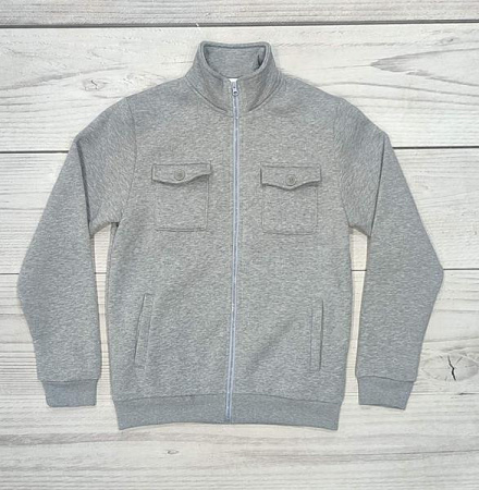 Кофта Спорт Samo 2115 grey - делук