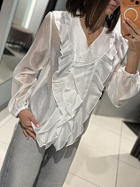 Блузка Comod 2525 white - делук