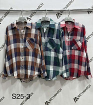 Рубашка Met&March 25-3 red - делук