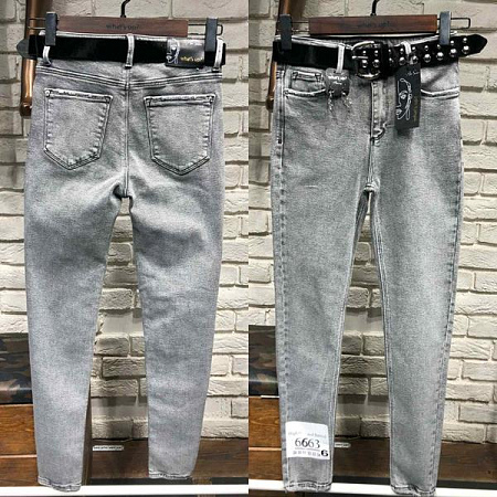 Джинсы Maxim Jeans 6663 l.grey - делук