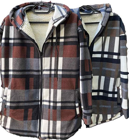 Рубашка Shoptime S461 wine - делук